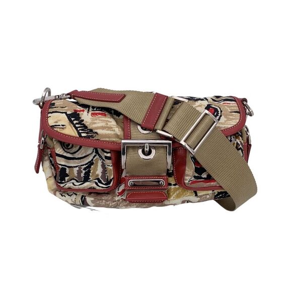 Prada Handbags - Prada Cloth Shoulder Bag Tessuto